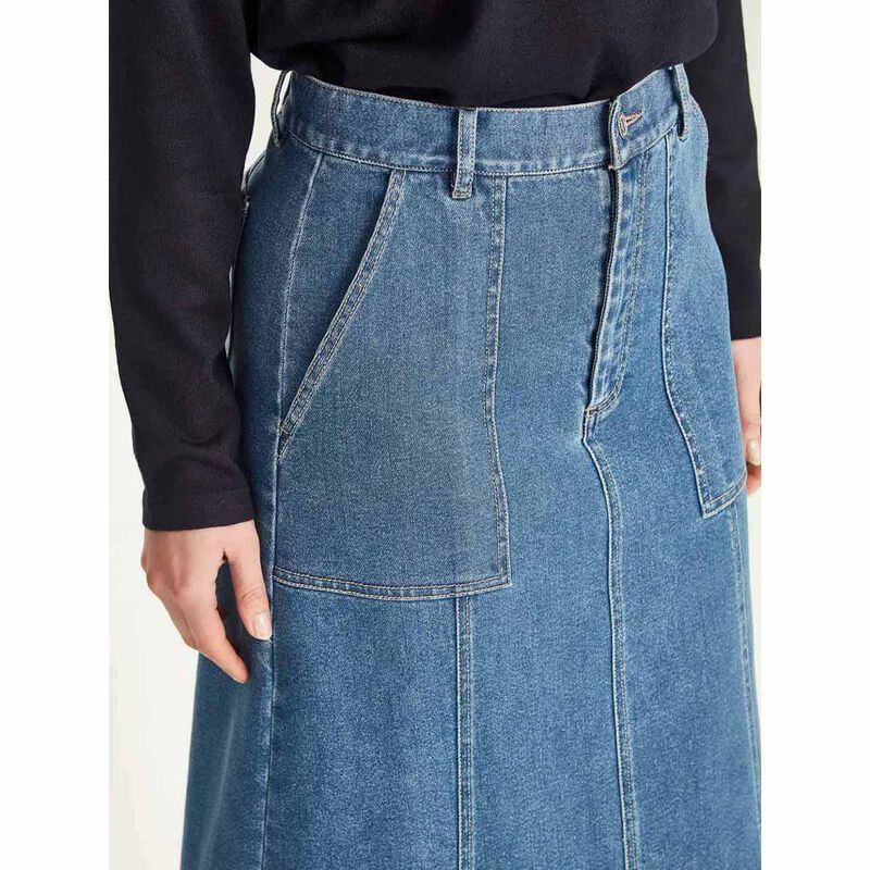 Sills Harper Denim Skirt image number 2